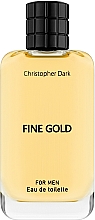 Парфумерія, косметика Christopher Dark Fine Gold - Туалетна вода
