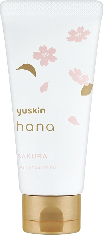 Зволожувальний крем для рук із сакурою - Yuskin Hana Sakura — фото N1