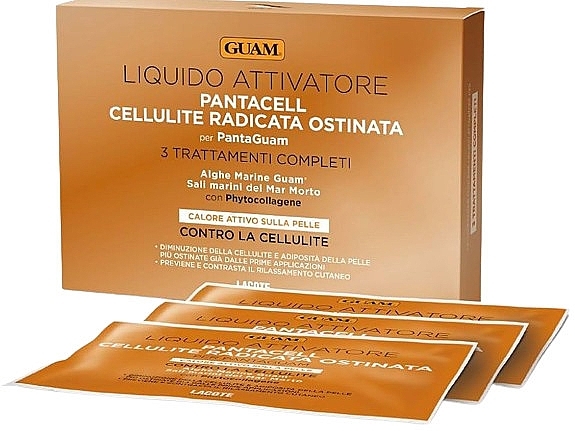 Лосьйон проти стійкого целюліту - Guam Liquido Attivatore Pantacell Cellulite Radicata Ostinata — фото N1