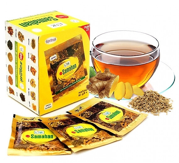 Растворимый аюрведический чай в пакетиках - Link Natural Samahan — фото N2