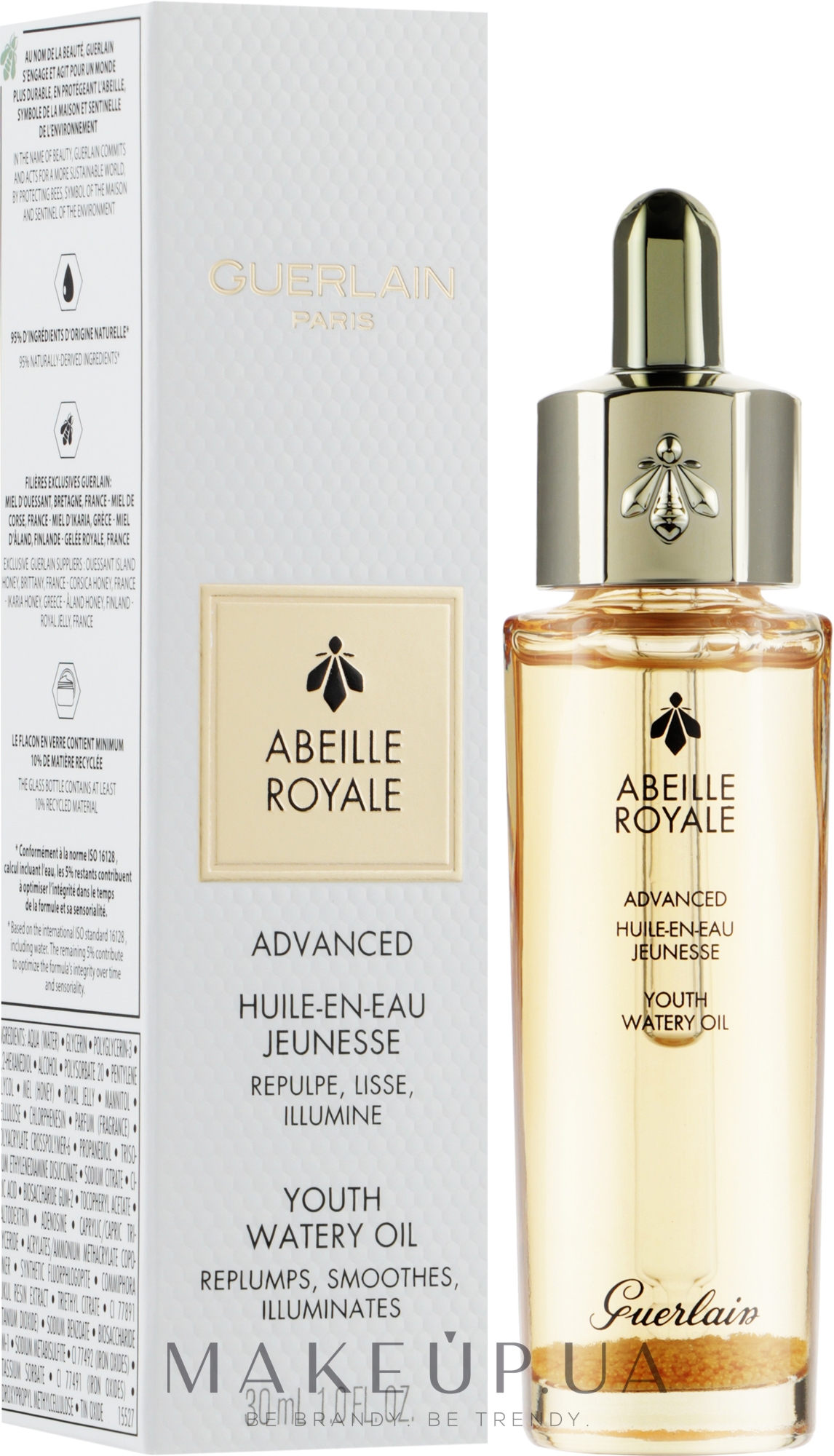 Омолоджувальна олія для обличчя - Guerlain Abeille Royale Advanced Youth Watery Oil — фото 30ml