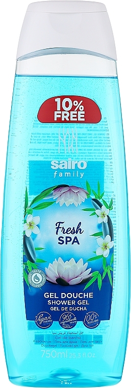 Гель для душа - Sairo Fresh Spa Shower Gel — фото N1
