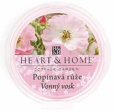 Ароматичний віск "Витка троянда" - Heart & Home Climbing Rose Scented Wax — фото N1