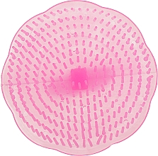 Парфумерія, косметика Щітка-масажер пластикова для миття голови CS042R, рожева - Cosmo Shop