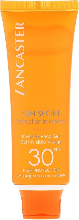 Водостійкий матувальний гель для обличчя - Lancaster Sun Sport Invisible Face Gel SPF30 — фото N3