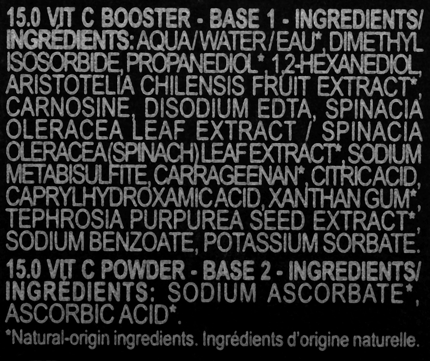 Концентрат для сияния "Бустер-витамин С 15.0" - Comfort Zone Skin Regimen 15.0 Vit C Booster — фото N3