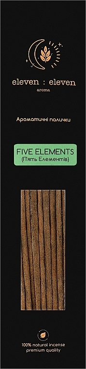 Аромапалочки "Пять элементов" - Eleven Eleven Aroma Five Elements