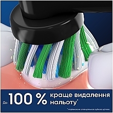 Змінна насадка для електричної зубної щітки, 2 шт. - Oral-B Pro Cross Action Black — фото N9