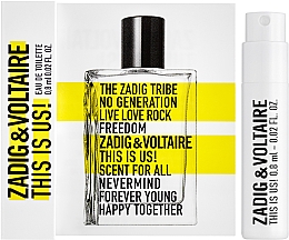 Духи, Парфюмерия, косметика Zadig & Voltaire This is Us! - Туалетная вода (пробник)