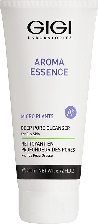 Мило для жирної та комбінованої шкіри обличчя - Gigi Aroma Essence Micro Plants Deep Pore Cleanser For Oily Skin — фото N1