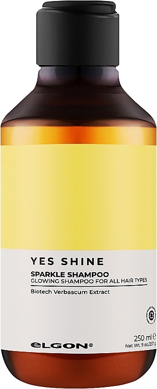 Шампунь для блиску волосся - Elgon Yes Shine Sparkle Shampoo — фото N2