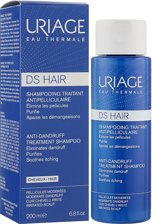 Шампунь против перхоти - Uriage DS Hair Anti-Dandruff Treatment Shampoo — фото N2