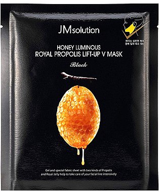 Маска для подбородка - JMsolution Honey Luminous Royal Propolis Lift-Up V Mask