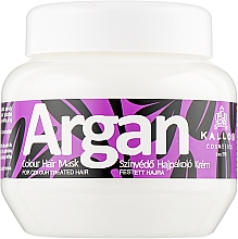 Маска для окрашенных волос "Арган" - Kallos Cosmetics Argan Color Hair Mask — фото N1