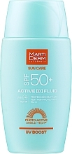 Духи, Парфюмерия, косметика Солнцезащитный флюид - MartiDerm Sun Care Active (D) Fluid SPF 50+