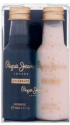 Pepe Jeans Celebrate For Him - Набір (sh/gel/50ml + ash/balm/50ml) — фото N1