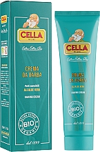 Духи, Парфюмерия, косметика Крем для бритья с алоэ вера - Cella Milano Crema Da Barba Bio Aloe Vera