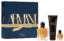 Духи, Парфюмерия, косметика Giorgio Armani Emporio Armani Stronger With You - Набор (edt/50ml + edt/7ml + sh/gel/75ml)