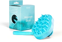 Щетка для массажа кожи головы, Seychelles Blue - Bellody Scalp Massage Brush — фото N1