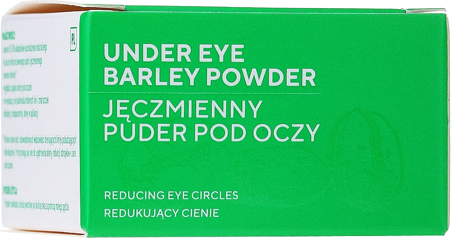Ячмінна розсипчаста пудра під очі - Ecocera Under Eye Barley Powder — фото N2