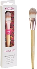 Парфумерія, косметика Пензлик для тональної основи "Naturals" - Royal Cosmetics Natural Foundation Brush