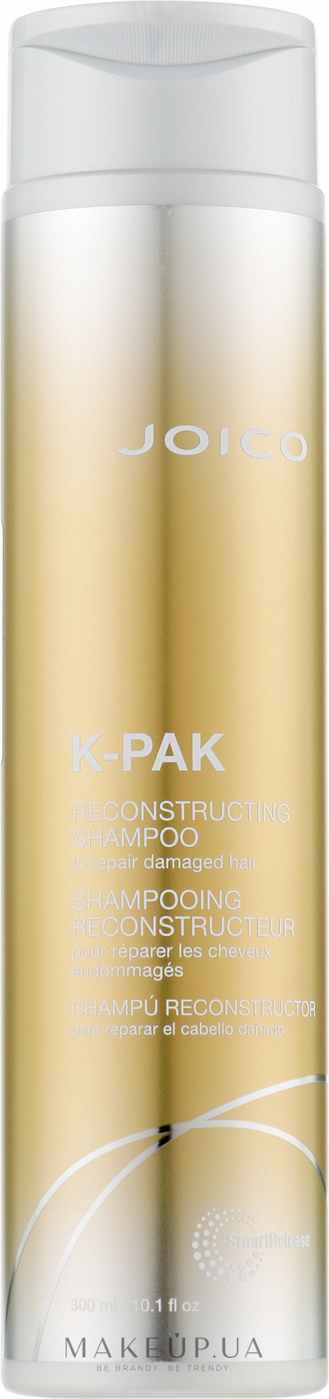 Шампунь восстанавливающий для поврежденных волос - Joico K-Pak Reconstruct Shampoo — фото 300ml