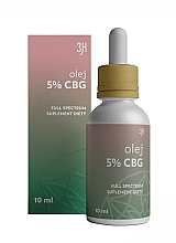 Парфумерія, косметика Конопляна олія 5% повного спектра - 3H CBG 5% Full Spectrum