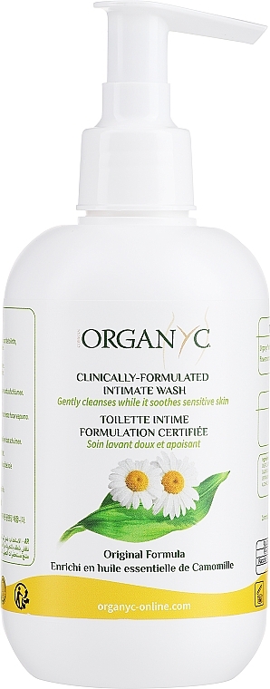 Органическое жидкое мыло для интимной гигиены с ромашкой - Corman Organyc Intimate Wash Gel With Camomile — фото N1
