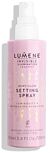 Духи, Парфюмерия, косметика Спрей для фиксации макияжа - Lumene Invisible Illumination Dewy Glow Setting Spray