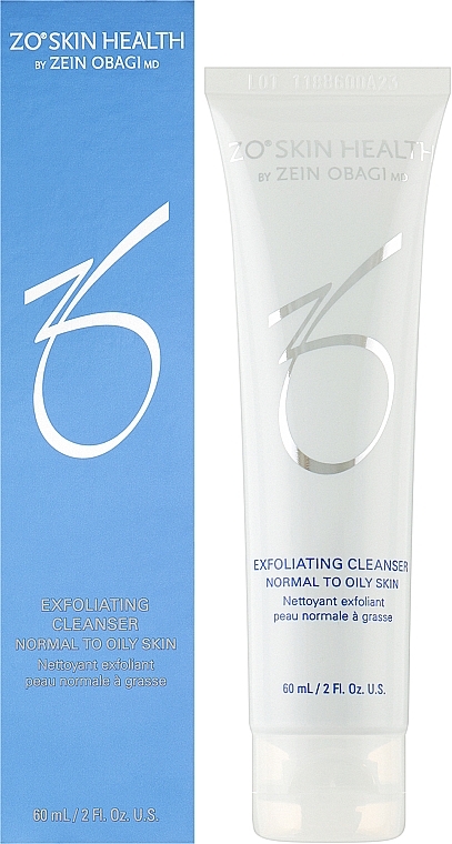 Очищающий гель с отшелушивающим действием - Zein Obagi Exfoliating Cleanser for Normal to Oily Skin  — фото N4