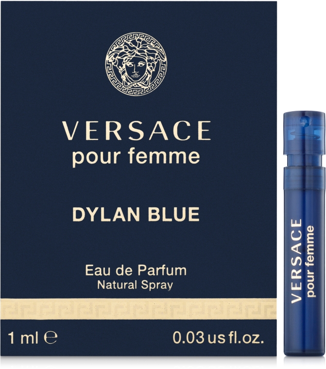 Versace Pour Femme Dylan Blue - Парфумована вода (пробник) — фото N1
