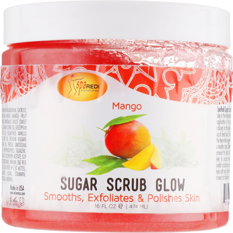 Цукровий скраб для тіла - SpaRedi Sugar Scrub Mango — фото N1