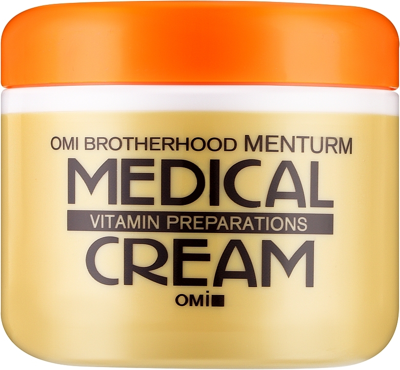 Крем лечебно-восстанавливающий для кожи с витаминами В2 и В6 - Omi Brotherhood Menturm Medical Cream G — фото N1