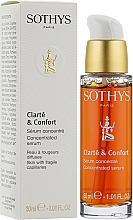 Сироватка освітлювальна - Sothys Clarte&Confort Concentrated Serum — фото N2