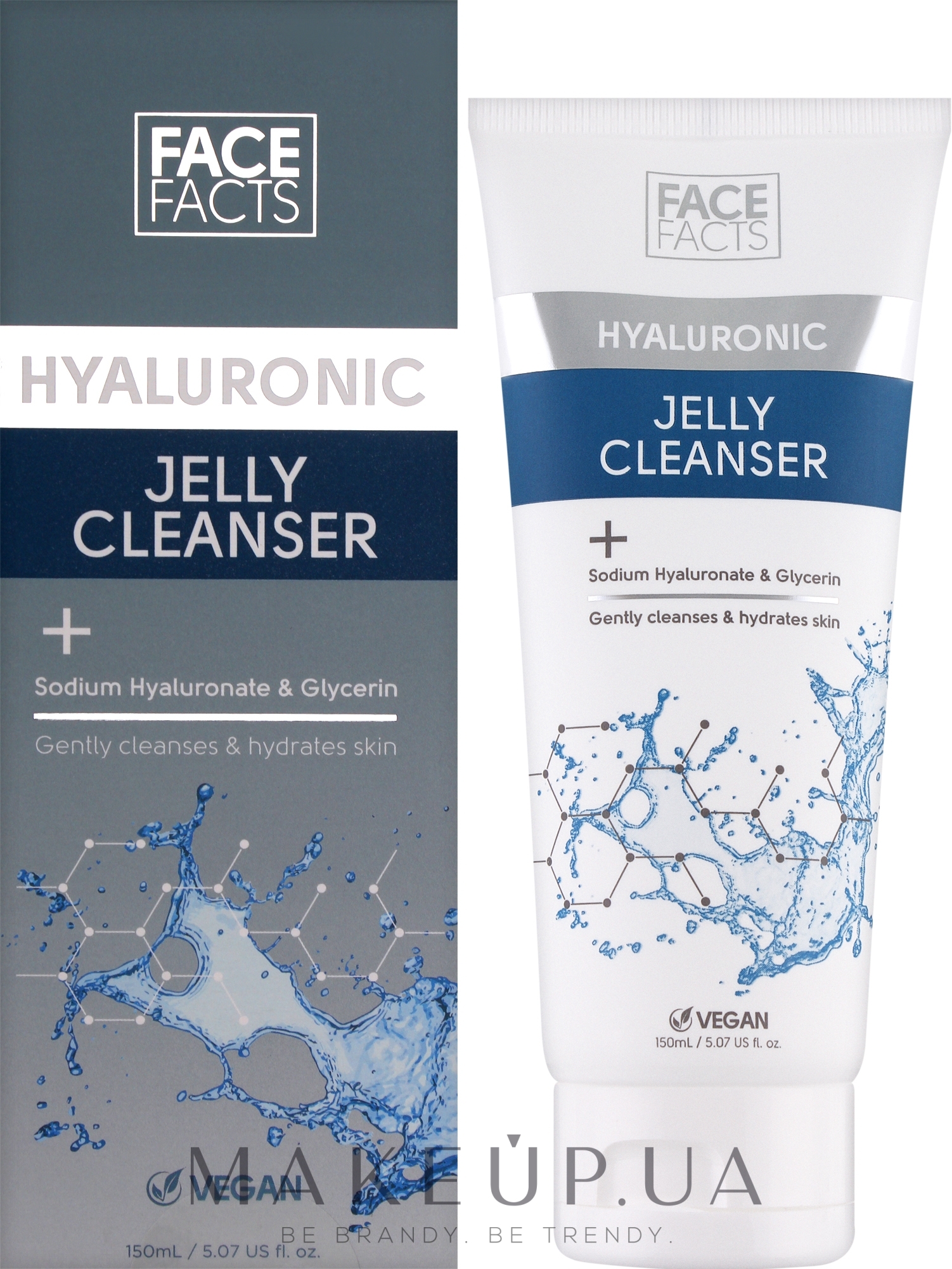 Гиалуроновое очищающее желе - Face Facts Hyaluronic Jelly Cleanser  — фото 150ml