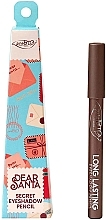 Стійкі тіні-олівець для повік у подарунковій коробці - PuroBio Cosmetics Secret Eyeshadow Pencil — фото N1