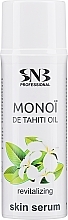 Парфумерія, косметика Сироватка для обличчя, рук і тіла з олією моної - SNB Professional Revitalizing Skin Serum Monoi De Tahiti Oil