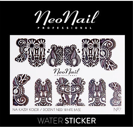 Наклейки для нігтів - NeoNail Professional Water Sticker — фото N2
