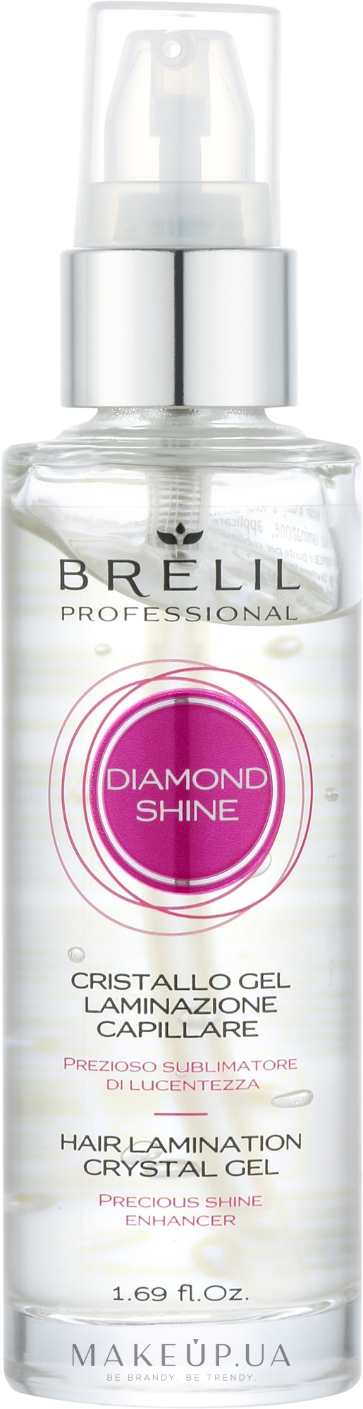 Гель для волос - Brelil Cristallo Gel Laminazione Capillare — фото 50ml