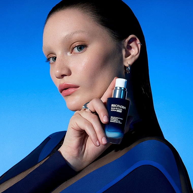 Нічна сироватка для обличчя - Biotherm Blue Retinol Serum Night — фото N2