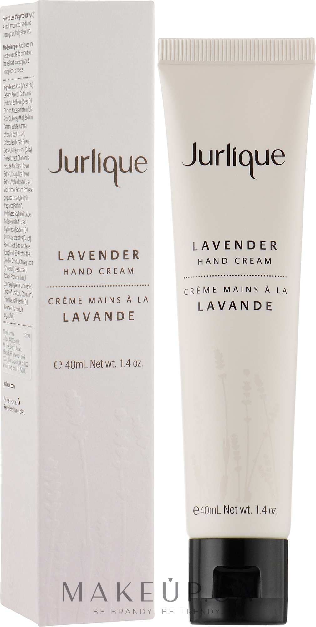 Крем для рук - Jurlique Lavender Hand Cream — фото 40ml