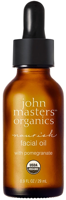 Питательное масло для лица "Гранат" - John Masters Organics Pomegranate Facial Nourishing Oil — фото N2