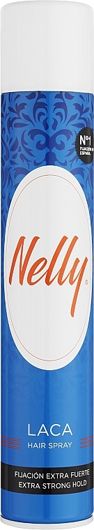 Лак для волос "Extra Strong Hold" - Nelly Hair Spray — фото N1
