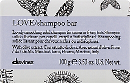 Парфумерія, косметика Твердий шампунь для вирівнювання жорсткого й хвилястого волосся - Davines Shampoo Bar