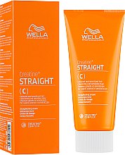 Крем для выпрямления окрашенных и чувствительных волос - Wella Professionals Creatine+ Straight C — фото N2