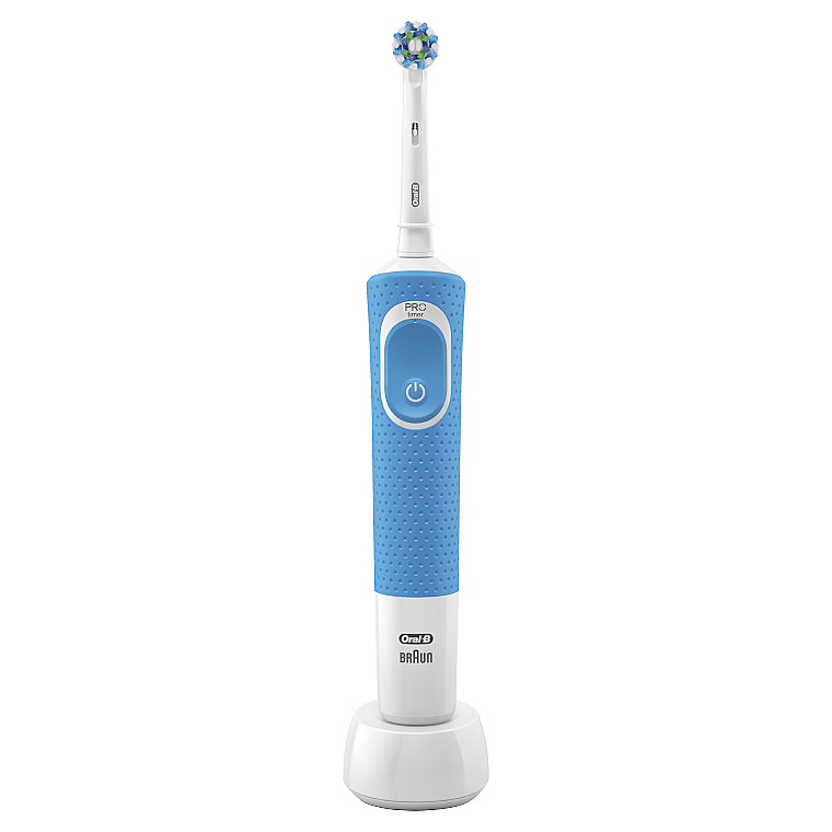 Електрична зубна щітка, синя - Oral-B Vitality 100 D100.413.1 PRO CrossAction — фото N3