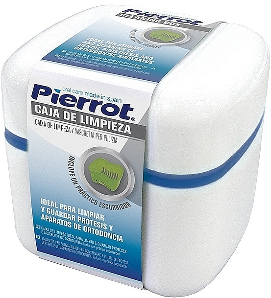 Бокс-контейнер для хранения зубных протезов - Pierrot Cleaning Box Ref.95 — фото N6
