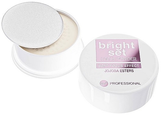 Сияющая пудра для лица - Bell Professional Bright Set Loose Powder — фото N1