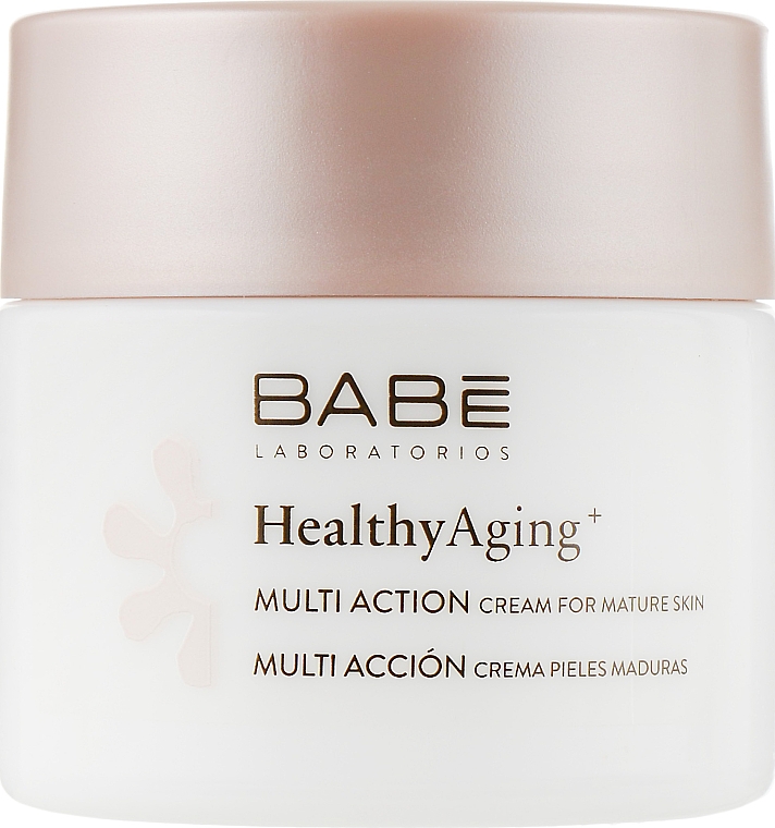 Мультифункціональний крем для дуже зрілої шкіри - Babe Laboratorios Healthy Aging Multi Action Cream For Mature Skin — фото N2