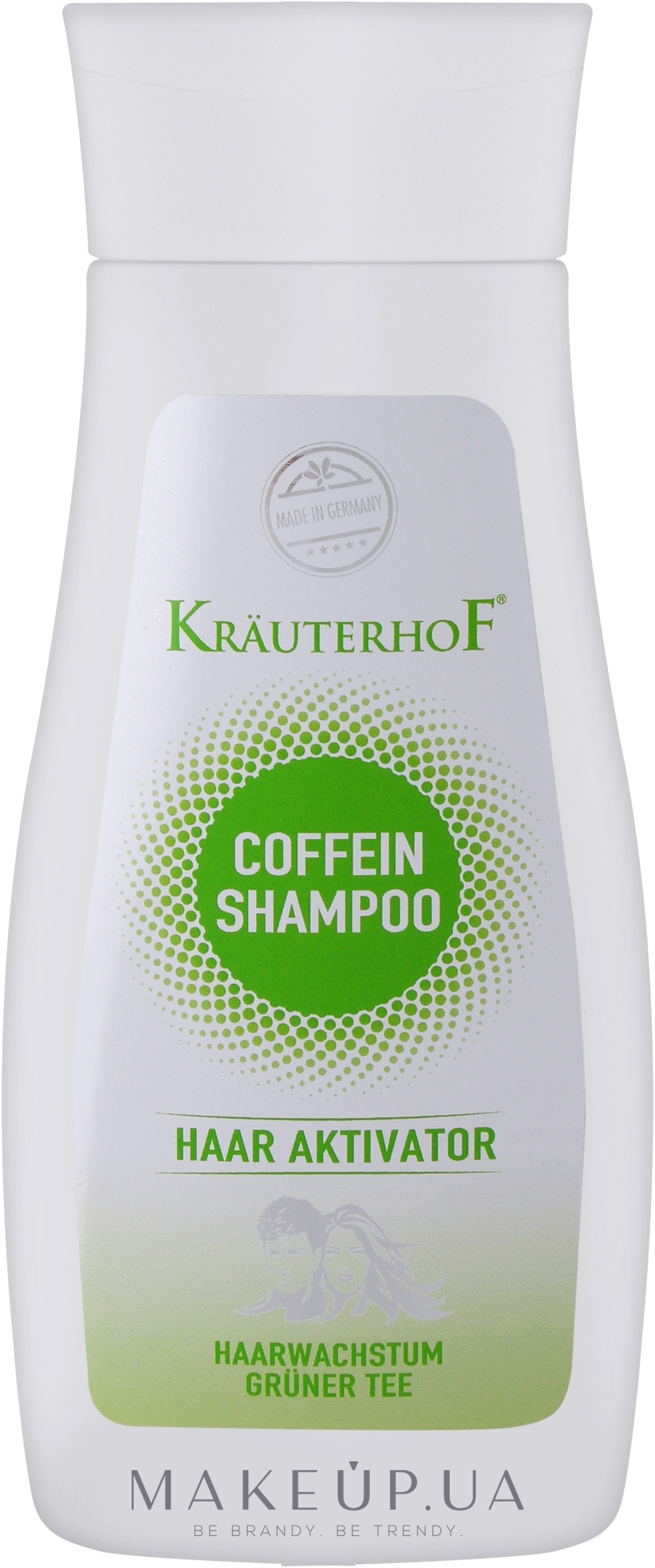 Шампунь "Кофеїн" для активації росту волосся - Krauterhof Coffein Shampoo Hair Activator — фото 250ml